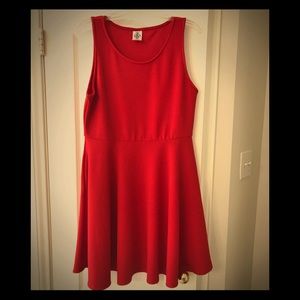 Agnes & Dora Red Fisher Dress